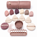 16-Piece Complexion Sponge, Puff and Manual Care Set